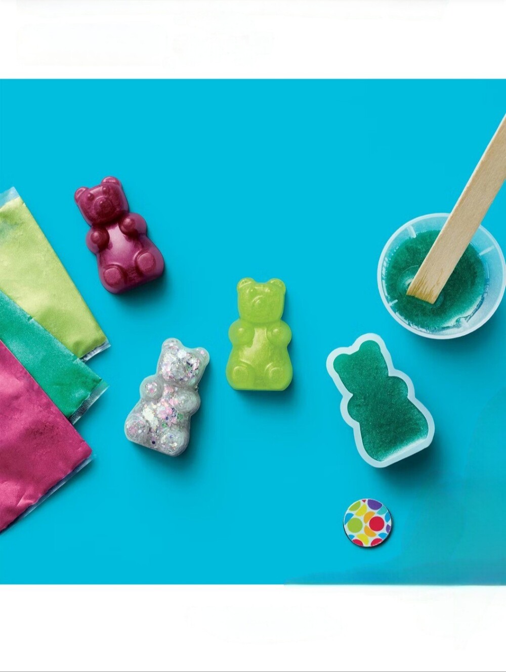 NEW Mondo Llama Resin Bear Magnet Craft Kit - DIY - Picture 4 of 6